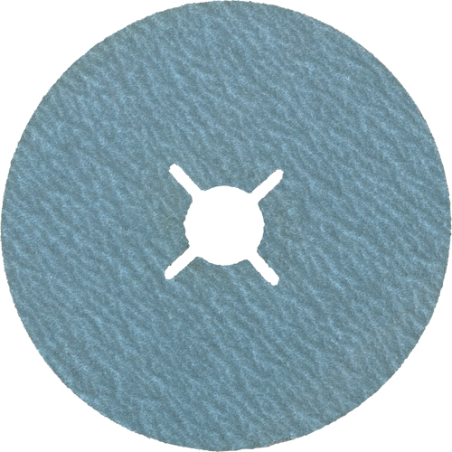 Fibre Disc, Zirconium, 24, 4-1/2" Dia x 7/8" Arbor OSI Industrial Sales