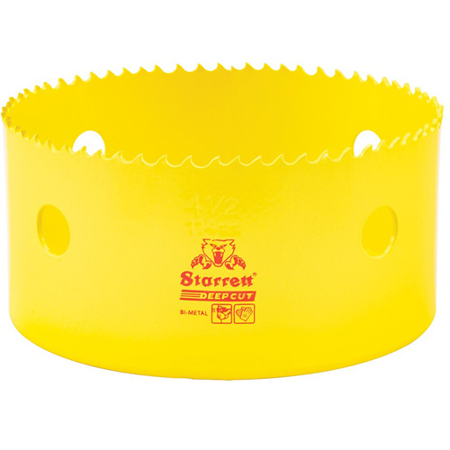Scie &agrave; cloche bim&eacute;tal 4-1/2", 4-1/2", Profondeur de la coupe 2", Bim&eacute;tal OSI Industrial Sales