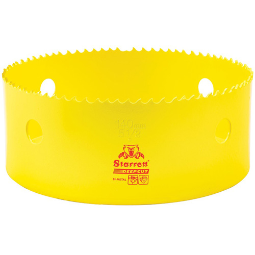 Scie &agrave; cloche bim&eacute;tal 5-1/2", 5-1/2", Profondeur de la coupe 2", Bim&eacute;tal OSI Industrial Sales