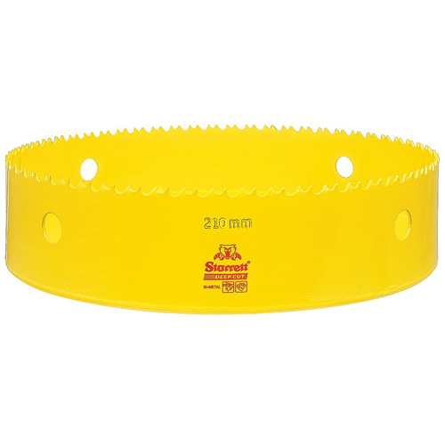 Scie &agrave; cloche bim&eacute;tal 8-9/32, 8-9/32", Profondeur de la coupe 2", Bim&eacute;tal OSI Industrial Sales