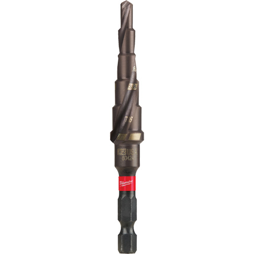Foret &eacute;tag&eacute; #2 Shockwave Impact Duty, 3/16" - 1/2", Incr&eacute;ments de 1/16", Titane OSI Industrial Sales