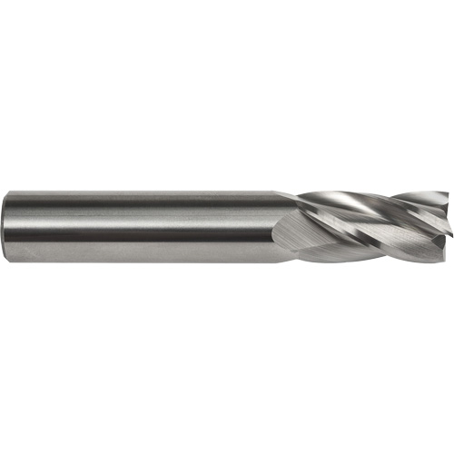 Fraise &agrave; embout droit, 3/16" dia., 2" lo, 4 cannelures, 3/16" tige, Carbure OSI Industrial Sales