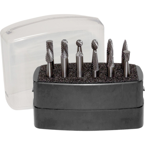 Double Cut Rotary Burr Set, 12 Pieces OSI Industrial Sales