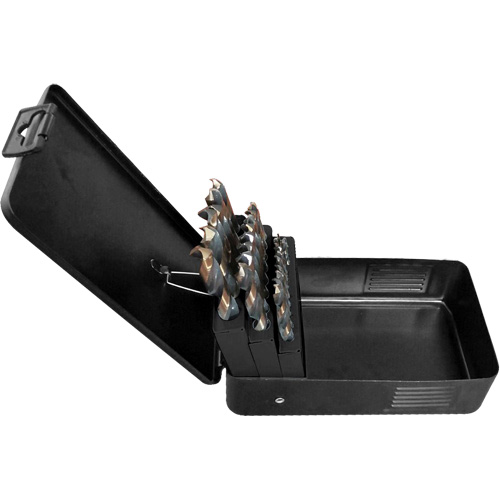 Jeu de forets s&eacute;rie courte, 29 morceaux, Acier rapide OSI Industrial Sales