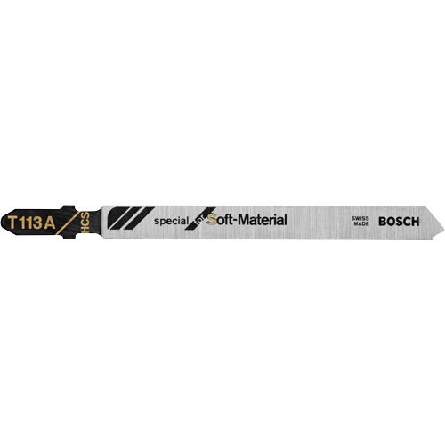 Knife-Edge Jigsaw Blades, High-Carbon Steel, T-Shank, 4" L OSI Industrial Sales