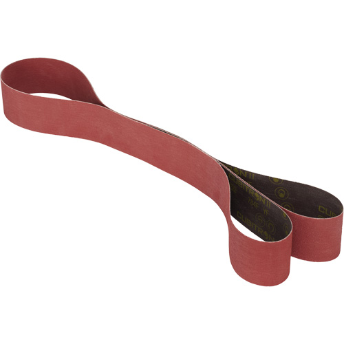 Courroie en toile Cubitron II , 1/2" la x 18" lo, C&eacute;ramique, Grain 120+ OSI Industrial Sales