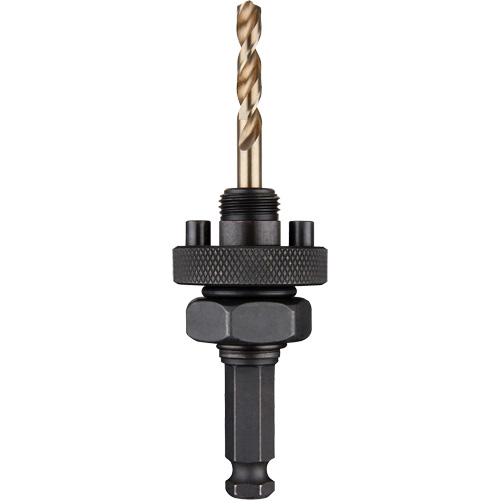 Hole Dozer Hole Saw Large Arbor with Cobalt Pilot Bit, 1-1/4" and Larger, 1/4" Shank OSI Industrial Sales