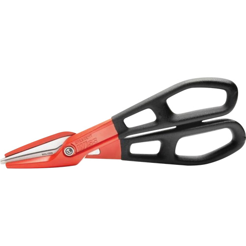 13" Serrated Aluminum Tinner Snip with Dipped Handle, 3" Cut Length, Straight Cut OSI Industrial Sales