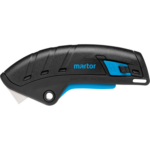 Couteau de s&eacute;curit&eacute; r&eacute;tractable Secunorm Merak, 9 mm, C&eacute;ramique, Robuste, Prise en Plastique OSI Industrial Sales