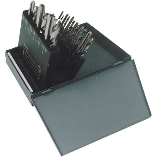 Jeu de forets courts & taraud moyens manuel HT18, 18 morcea OSI Industrial Sales