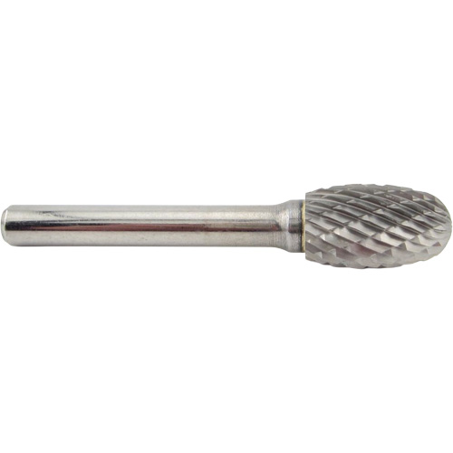 Fraise en carbure ovale &agrave; coupe agressive, SE-5, 1/2" dia., 1/4" Tige, 7/8" Prof. de la coupe OSI Industrial Sales