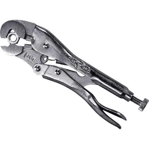 Vise-Grip&reg; Locking Wrench Pliers with Wire Cutter, 10" Length, Curved Jaw OSI Industrial Sales
