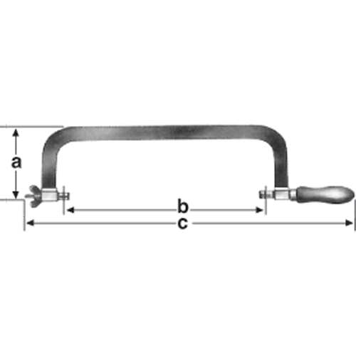 Hacksaw Frame, 12" OSI Industrial Sales
