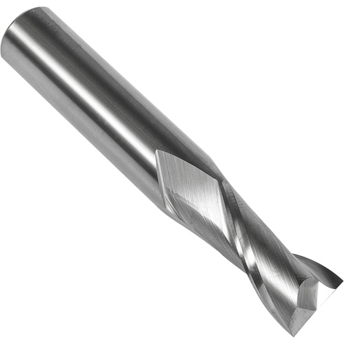 Fraise en bout carr&eacute;e 30° S108, 9/16" dia., 3-1/2" lo, 2 cannelures, 9/16" tige, Carbure OSI Industrial Sales