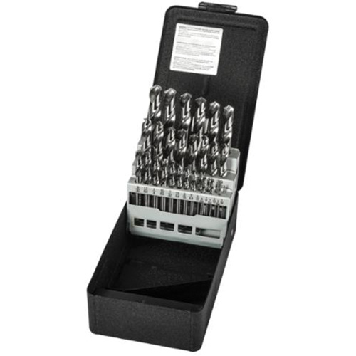 Screw Machine Drill Bit Set, 29 Pieces, High Speed Steel OSI Industrial Sales
