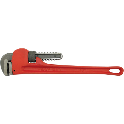 Cl&eacute; &agrave; tuyaux, Cap des m&acirc;choires 2-1/2", Longueur 18", Fini Rev&ecirc;tement en poudre, Prise Aucune OSI Industrial Sales