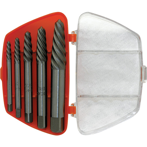 Jeu d'extracteurs en spirale ISE-5 5 mcx, Chrome molybdenum OSI Industrial Sales