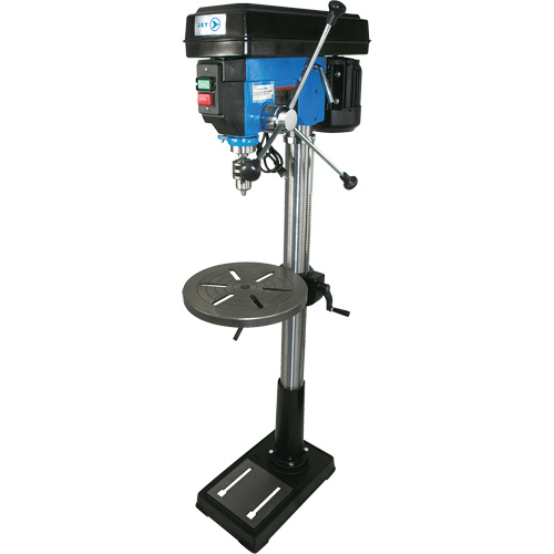 16-Speed Floor Drill Press, 17", 5/8" Chuck, 3380 RPM OSI Industrial Sales