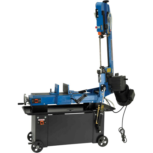 JHVG-712 Metal Bandsaw, Horizontal, 7" Round and 7" x 12" Rectangular Cutting Capacity OSI Industrial Sales