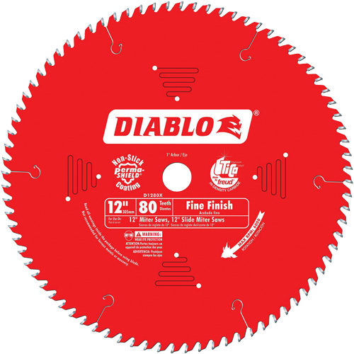 Contractor Saw Blades - Fine Finishing Saw Blades, 12", 80 Teeth, Wood Use OSI Industrial Sales