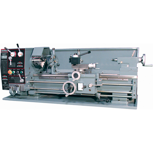 Gearhead Metal Lathe with Taper Attachment & Stand, 65" L x 28" W x 28" H OSI Industrial Sales
