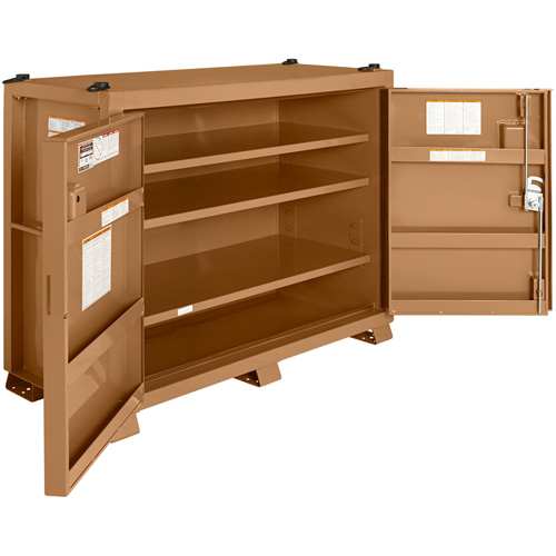 Monster Box Cabinet, Steel, 52 Cubic Feet, Beige OSI Industrial Sales