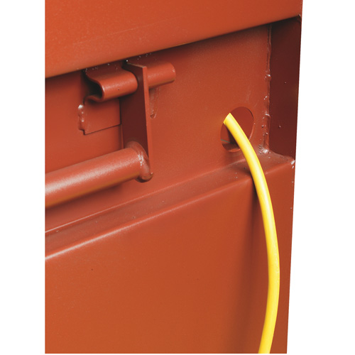 Jobsite Shelf Cabinet, Steel, 47.5 Cubic Feet, Red OSI Industrial Sales