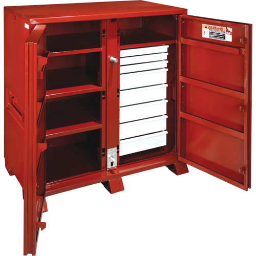 Drawer Cabinet, 60-1/8" W x 53-1/4" H x 30-1/4" D, 58.7 Cubic Feet Capacity OSI Industrial Sales