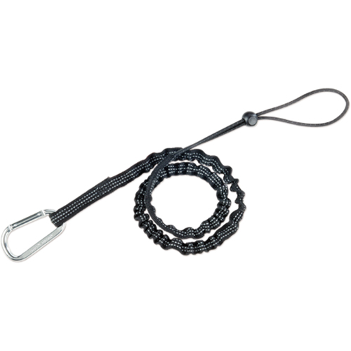 Squids&reg; 3100 Tool Lanyard, Bungee, Carabiner/Loop OSI Industrial Sales