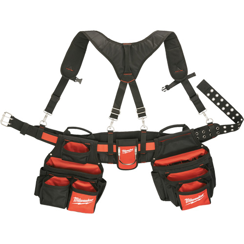 Ceinture de travail a/m&eacute;canisme de suspension pour entrepreneur, Nylon, Noir OSI Industrial Sales