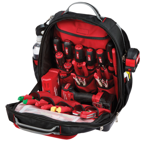 Sac &agrave; dos pour le chantier Ultimate, 20" lo x 17" la, Noir, Balistique OSI Industrial Sales