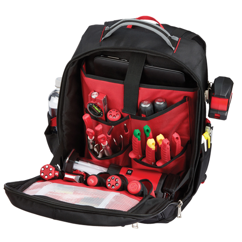 Sac &agrave; dos &agrave; profil bas, 10" lo x 12" la, Noir, Balistique OSI Industrial Sales
