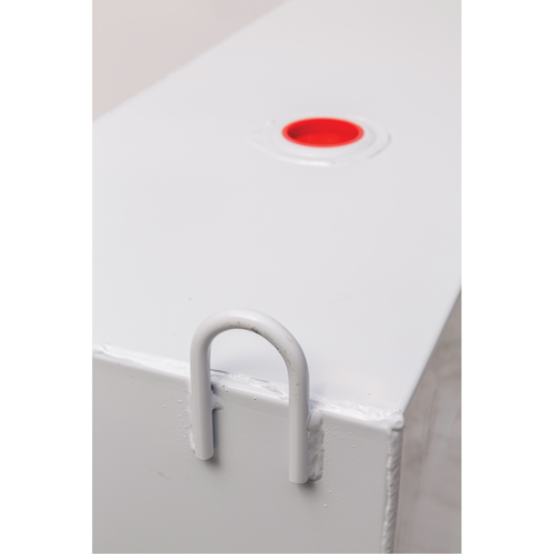 R&eacute;servoir de transfert pour carburant en acier, Acier, Capacit&eacute; 100 gal., Blanc OSI Industrial Sales