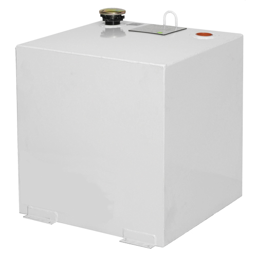 Steel Fuel Transfer Tank, Steel, 50 gal. Capacity, White OSI Industrial Sales