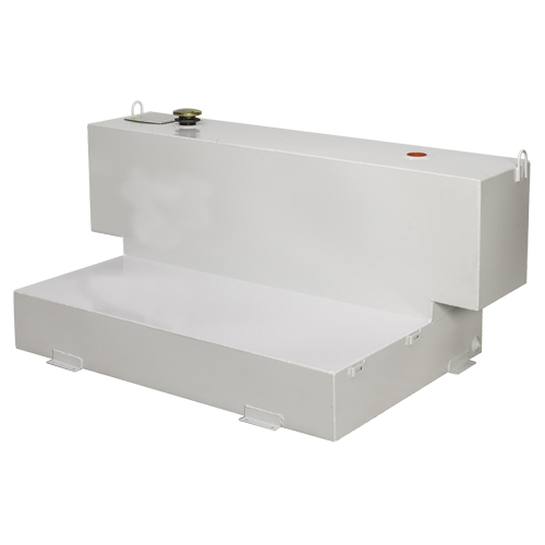 Steel Fuel Transfer Tank, Steel, 100 Gal. Capacity, White OSI Industrial Sales