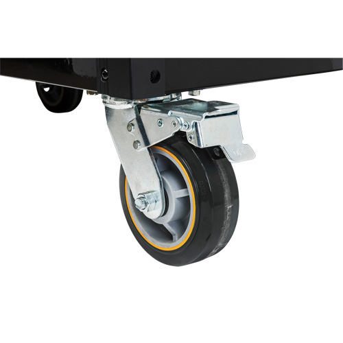 Powered Tool Cart, 11 Drawers, 42-1/2" W x 24-7/16" D x 41" H, Black/Orange OSI Industrial Sales