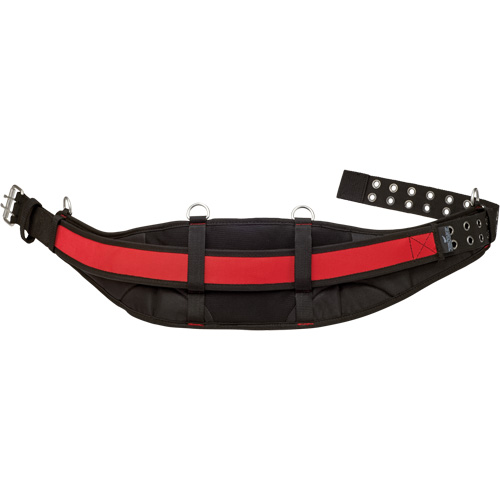 Ceinture de travail matelass&eacute;e, Nylon, Noir/Rouge OSI Industrial Sales
