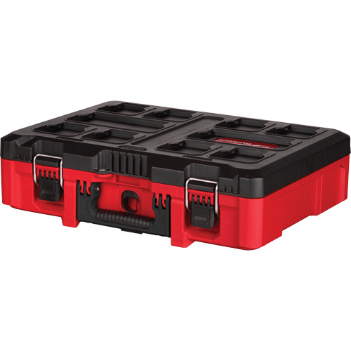 Coffre &agrave; outils avec partitions ajustables Packout, 20-7/10" x 15-1/5" x 6-1/5", Noir/Rouge OSI Industrial Sales