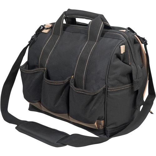Multi-Compartment Tool Carrier, Polyester, 33 Pockets, Black OSI Industrial Sales