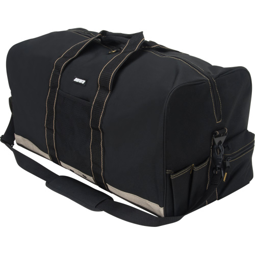 Sac pour &eacute;quipement tout usage, Polyester, 8 pochettes, Noir OSI Industrial Sales