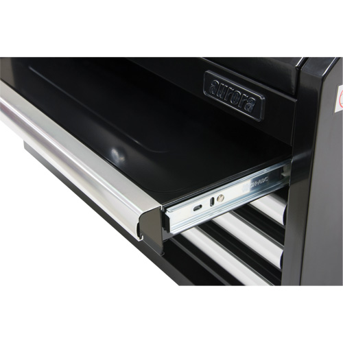 Industrial Tool Chest, 26" W, 4 Drawers, Black OSI Industrial Sales