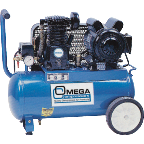 Professional Series Air Compressors, Electric, 6.6 Gal. (8 US Gal), 125 PSI, 115/1 V OSI Industrial Sales