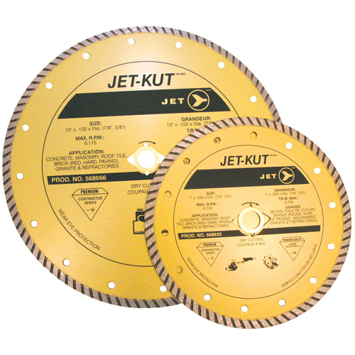 Lame diamant Turbo de premi&egrave;re qualit&eacute; JET-KUT OSI Industrial Sales