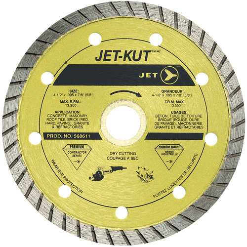 Lame diamant Turbo de premi&egrave;re qualit&eacute; JET-KUT OSI Industrial Sales