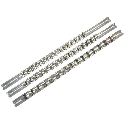 Rail porte-douilles &agrave; entraînement 1/4" SCH-14 avec 16 attaches de retenue OSI Industrial Sales