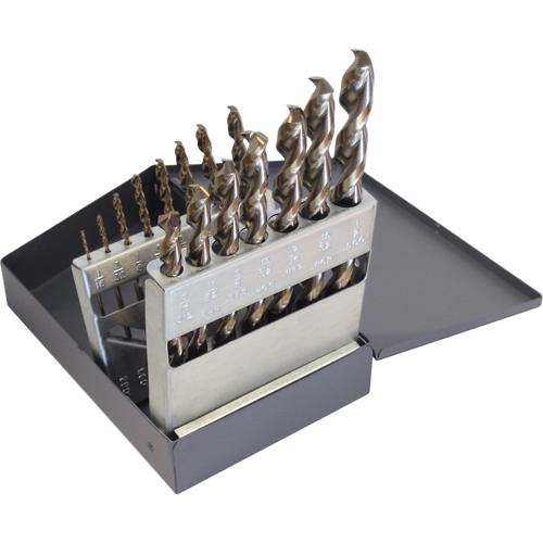 Drill Sets, 15 Pieces, High Speed Steel OSI Industrial Sales