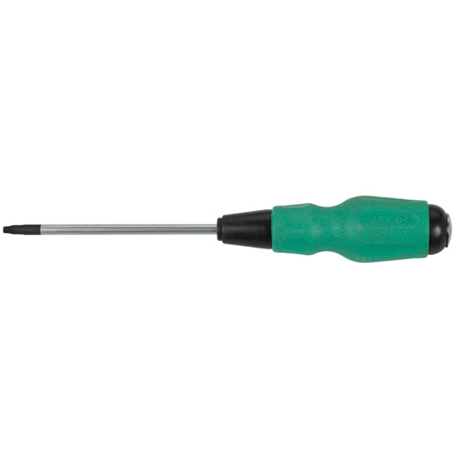 Square TORQUE DRIVE&reg; Screwdriver, #3 Tip, Round, 6" L, Cushion Grip Handle OSI Industrial Sales