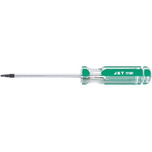 Tournevis carr&eacute; avec manche g&eacute;ant, Tige de #1, Ronde, 4" lo, Prise en Plastique OSI Industrial Sales