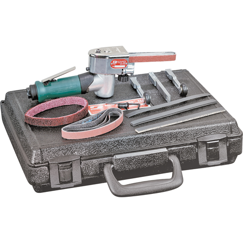 Mini-Dynafile&reg; II Abrasive Belt Machines, 1/8" - 1/2", 1/4" NPTF OSI Industrial Sales