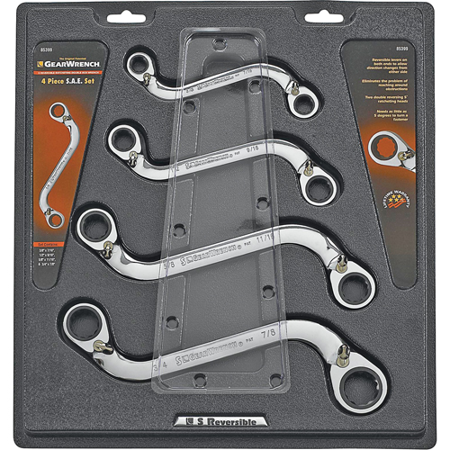 "S" Reversible Wrench Set - 4 Pieces OSI Industrial Sales